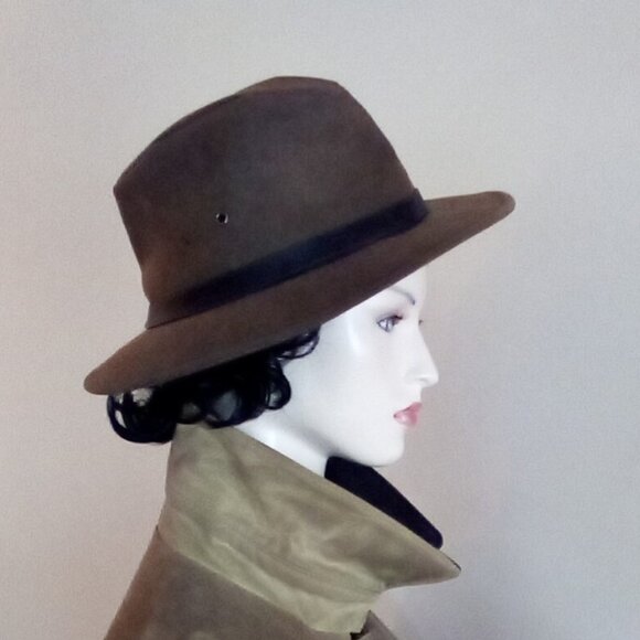 Women's The Australian Collection Waxed Cotton Made In Can NWT's Attached Sz M - Picture 12 of 13